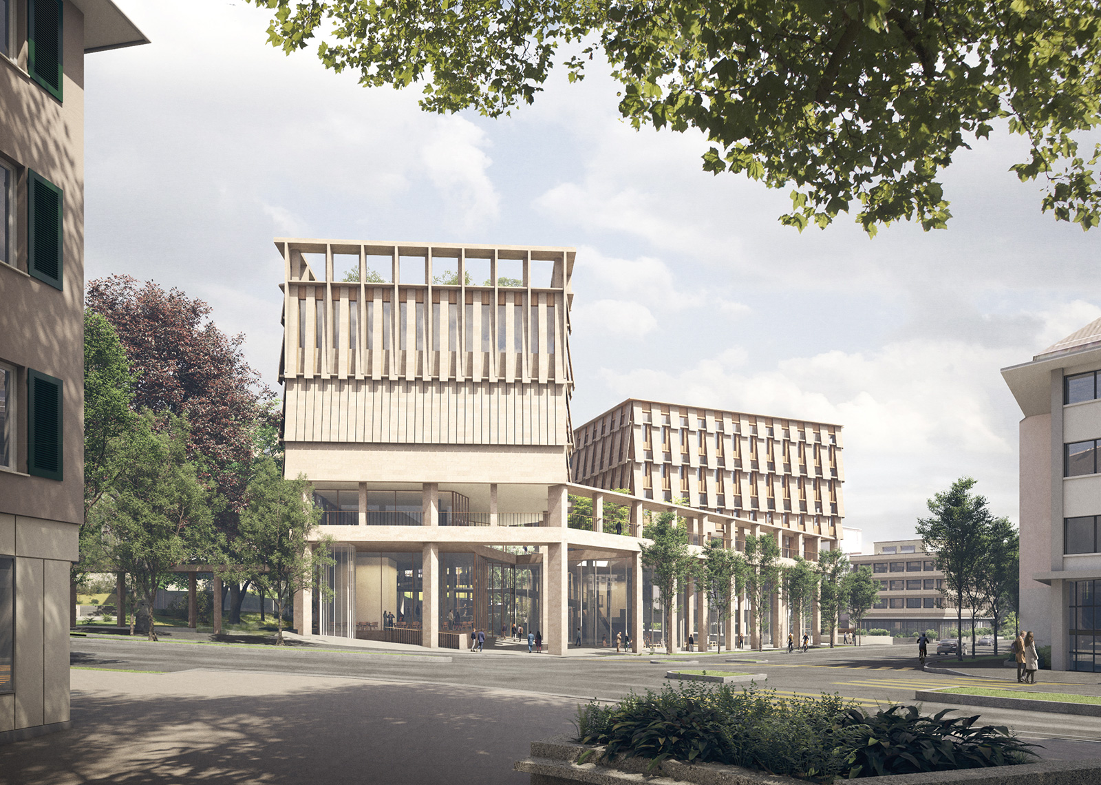 Wettbewerb Campus Platztor - SHORTLIST